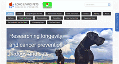 Desktop Screenshot of longlivingpets.com